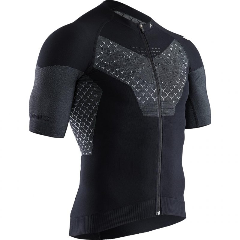 X BIONIC Twyce G2 Bike Zip Shirt Sl /noir melange
