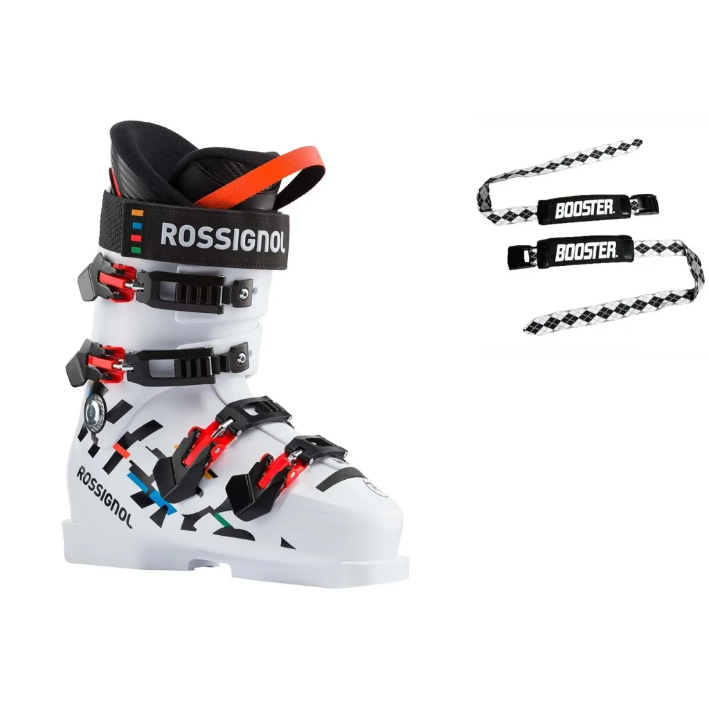 ROSSIGNOL Hero Wc 90 Sc /blanc 2022 + BOOSTER Ski Strap Medium /noir