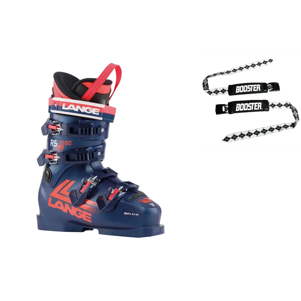 LANGE RS 70 SC /Legend blue + BOOSTER Ski Strap Medium /black