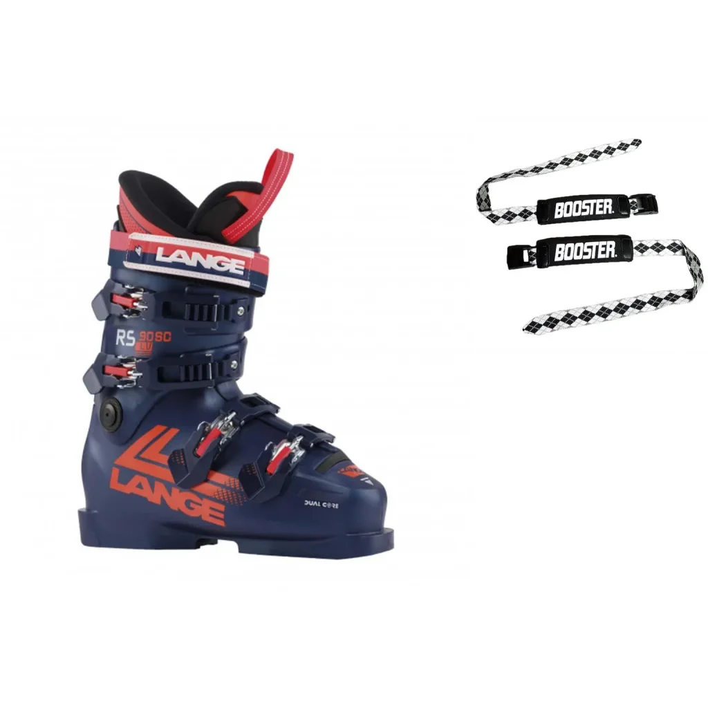 LANGE RS 90 SC /legend blue + BOOSTER Ski Strap Medium /black