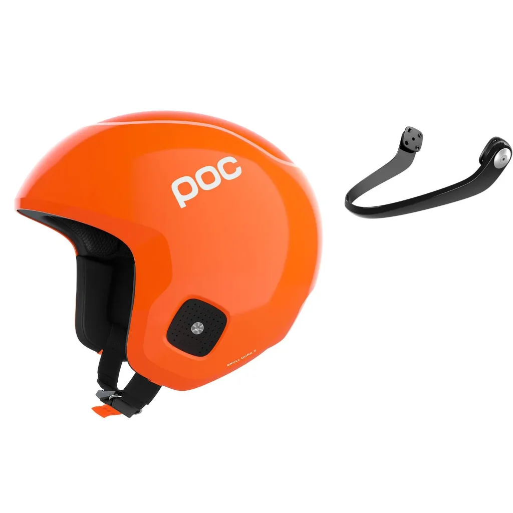 POC Skull Dura X Mips /fluorescent orange + POC Maxilla Breakaway /uranium black