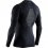 X BIONIC Invent 4.0 Shirt Ls /noir gris