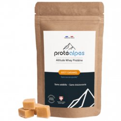 Acheter PROTEALPES Altitude Whey Proteine Sans Sucres Ajoutés 750g /caramel