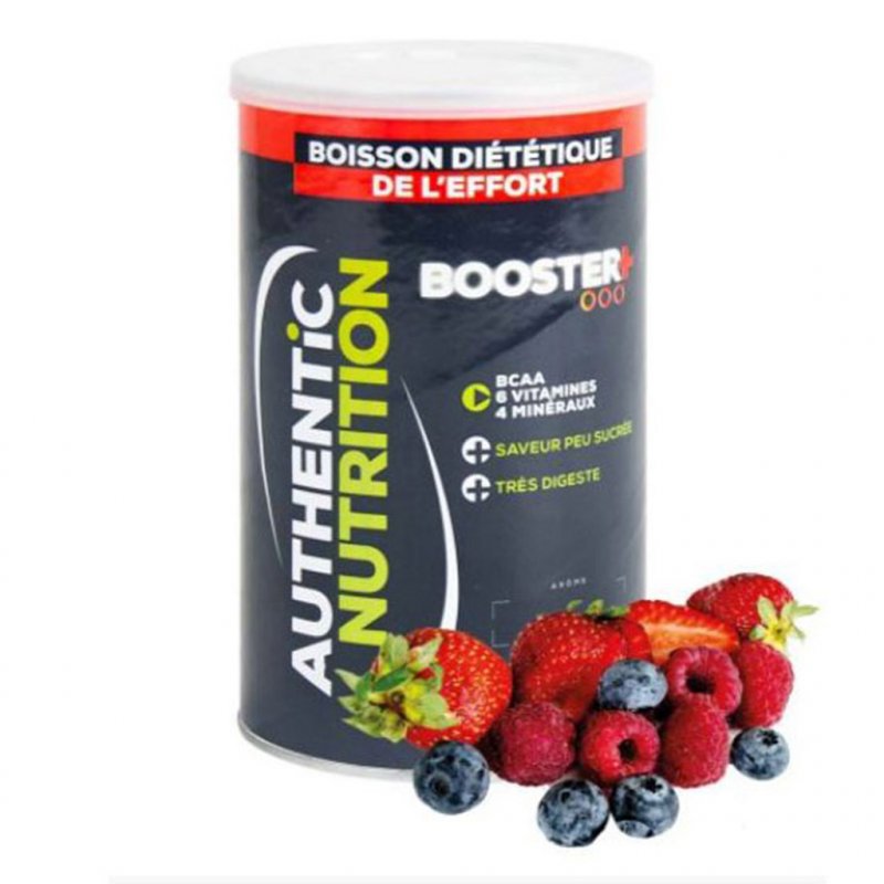 AUTHENTIC NUTRITION Booster+ 500g /fruit rouges