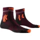 X SOCKS Trail Run Energy /sunset orange opal black