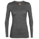 ICEBREAKER Merino 200 Oasis Ls Crewe W /Gristone heather