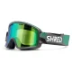 SHRED Monocle /pure blanc /cbl plasma mirror vert /multilayer vert
