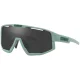 BLIZ Fusion Small /matt green /smoke & silver mirror /cat 3