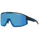 BLIZ Fusion Small /matt black vasaloppet /brown & blue multi /cat 3