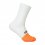 POC Flair Sock Mid /hydrogen blanc zink orange