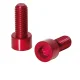XLC Vis Hexagonales Porte Bidon Alu M5x17 mm XLC BC-X02 /rouge /la paire