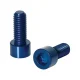 XLC Vis Hexagonales Porte Bidon Alu M5x17 mm XLC BC-X02 /bleu /la paire