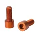 XLC Vis Hexagonales Porte Bidon Alu M5x17 mm XLC BC-X02 /orange /la paire
