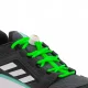 GORILLA Lacets Silicones Medium Soft /vert fluo accroche blanche