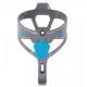 ZEFAL Porte Bidon Pulse A2 Avec Lien Elastomere 26G /gris bleu cyan