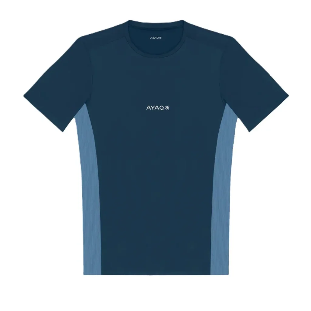 AYAQ Molveno T-Shirt Trail /blue slate
