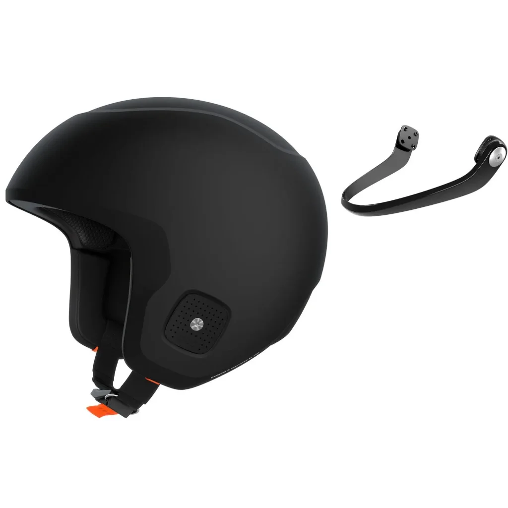 POC Skull Dura X Mips /uranium black matt + POC Maxilla Breakaway /uranium black