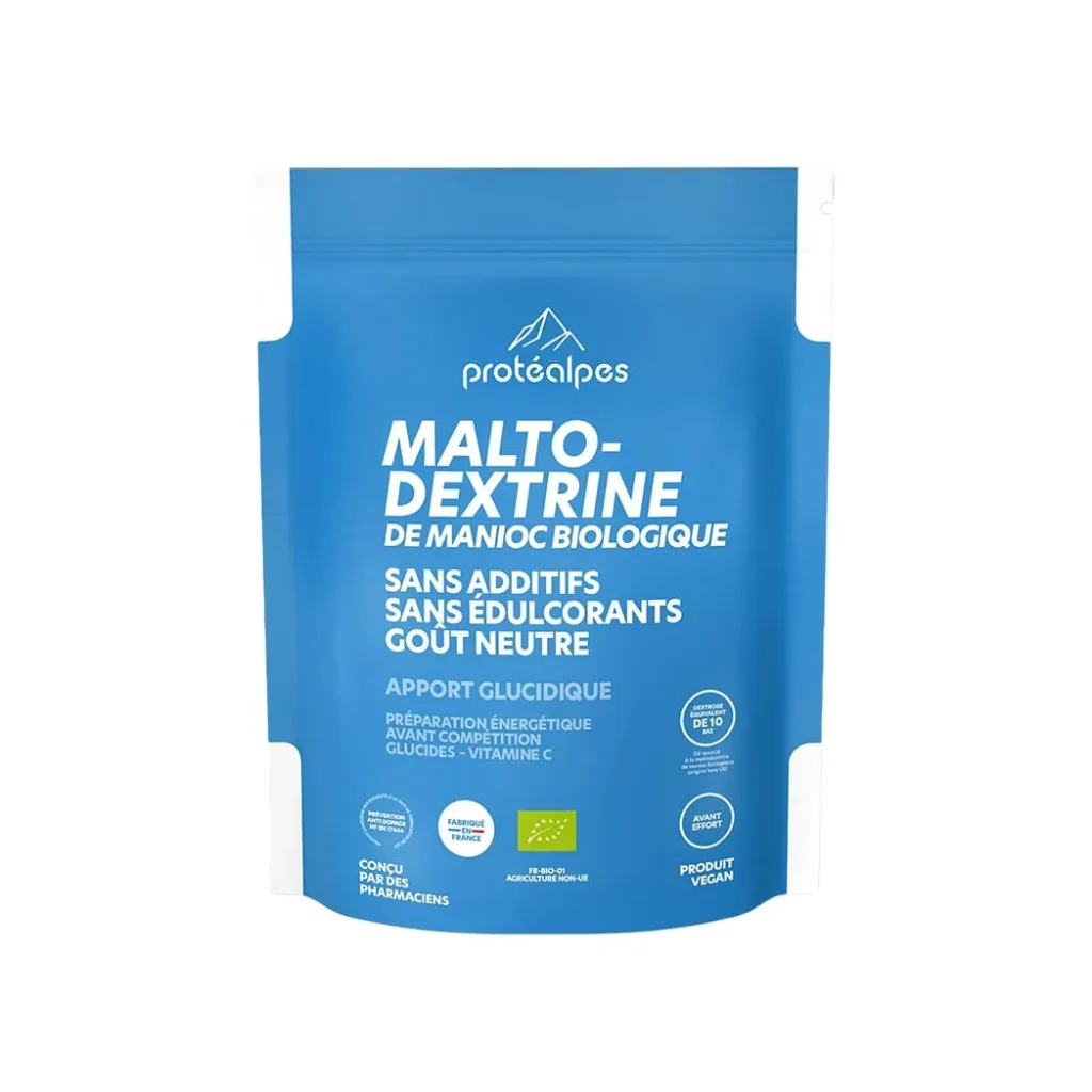 PROTEALPES Unidose Maltodextrine de Manioc Bio 40g /fruits rouges