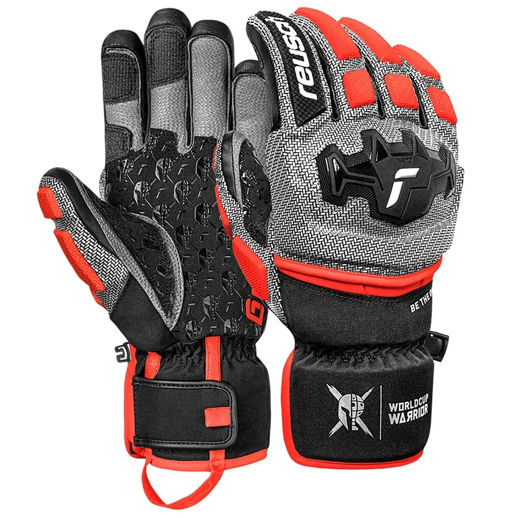 REUSCH Worldcup Warrior Gs /black silver fluo red