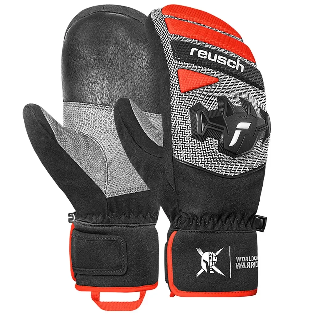 REUSCH Worldcup Warrior R-Tex Xt Mitten /black silver fluo red