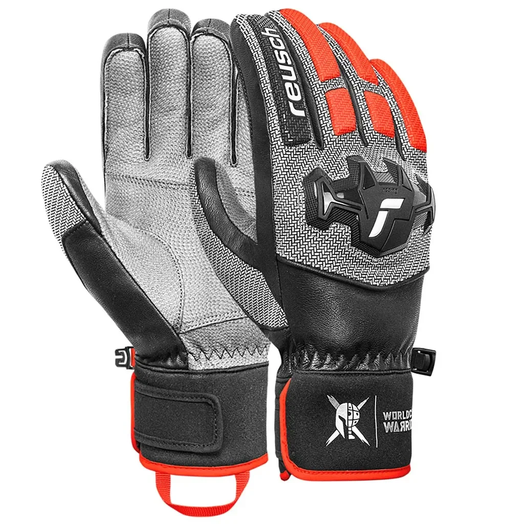 REUSCH Worldcup Warrior Team /black silver fluo red