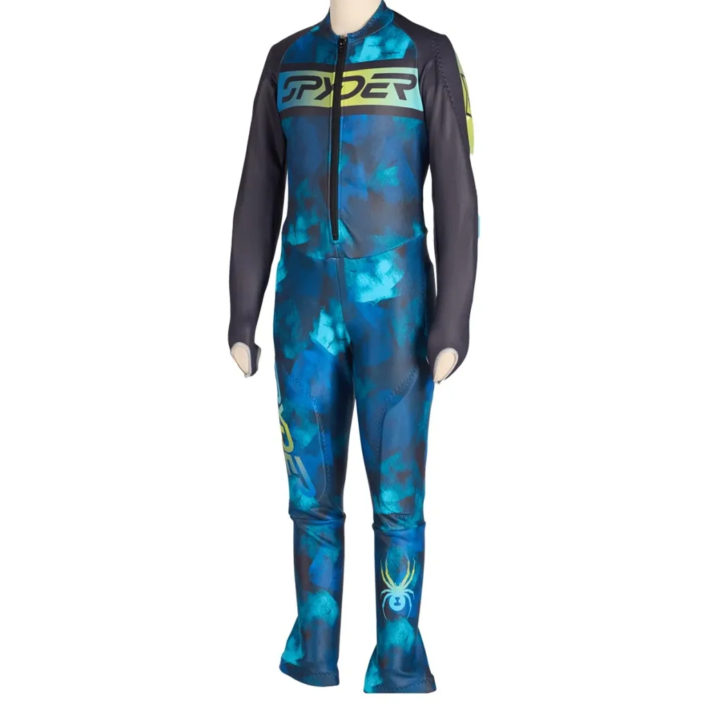 SPYDER Performance Gs Race Suit /cobalt block camo