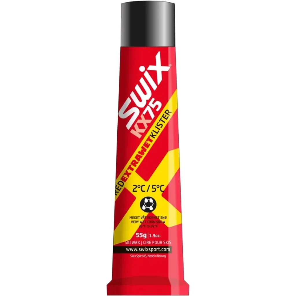 SWIX KX75 Klister 55g /rouge extra (+2°c +15°c)