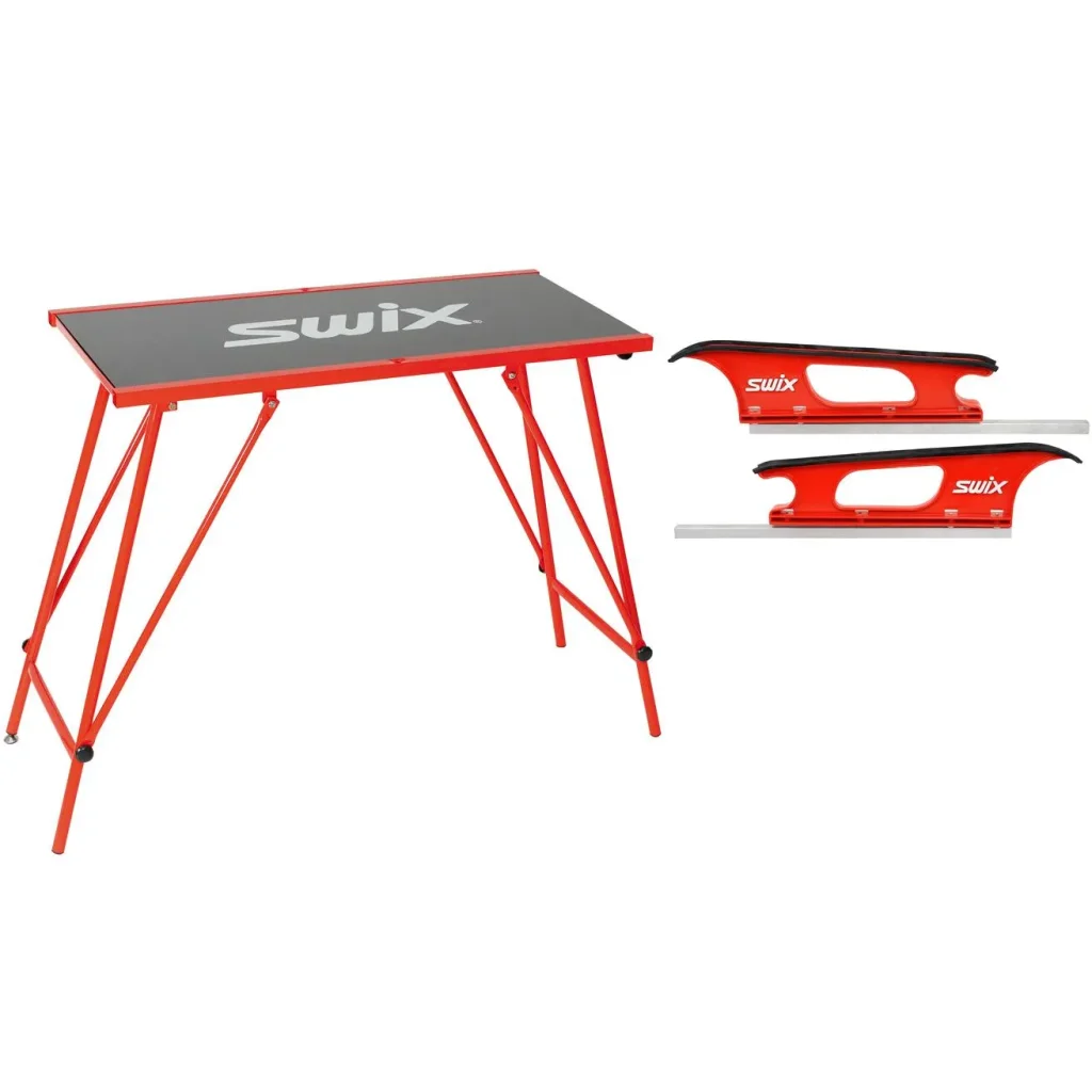 SWIX Table de Fartage 96x45cm + SWIX Support ski de fond pour table fartage swix