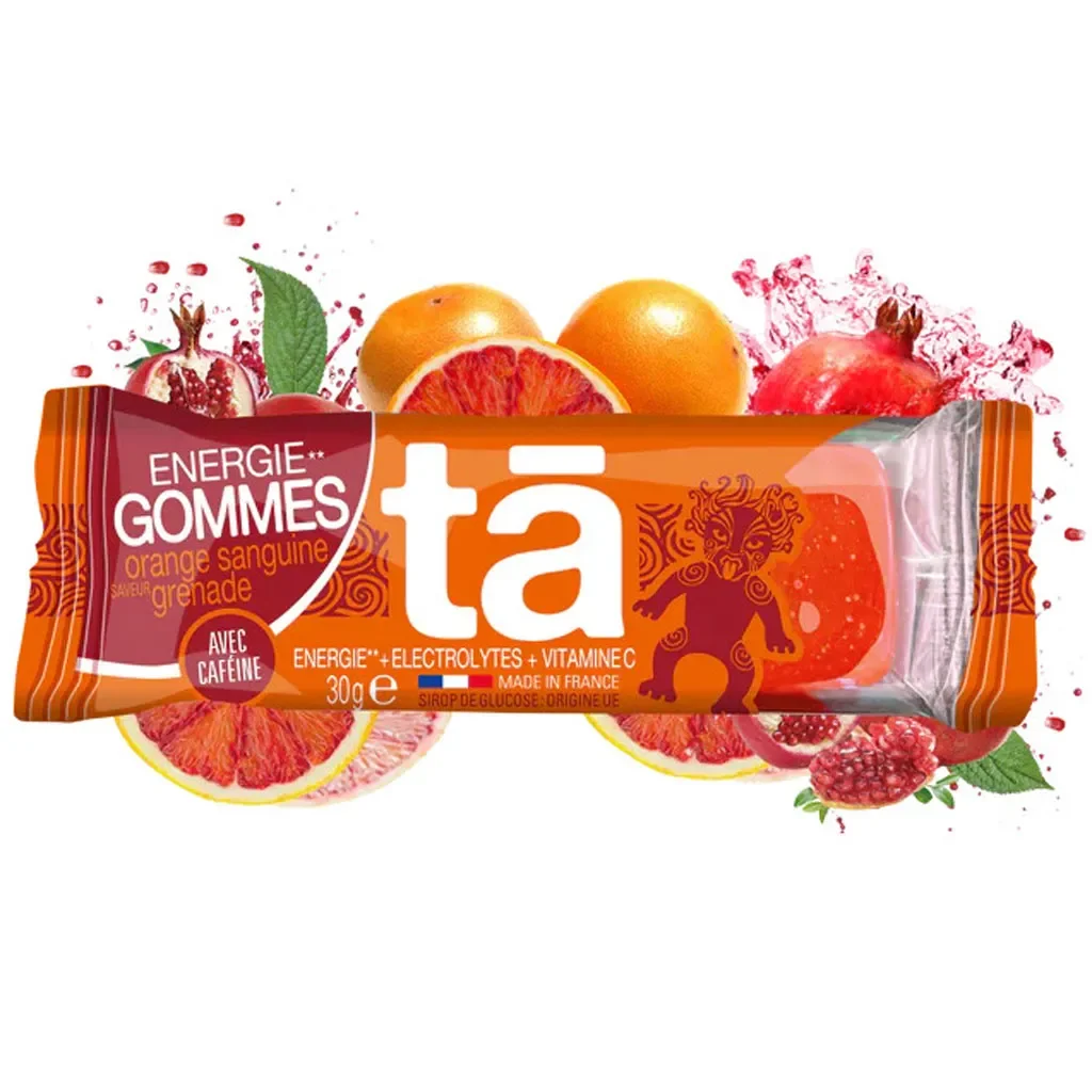TA Energy Gommes /orange sanguine grenade cafeine