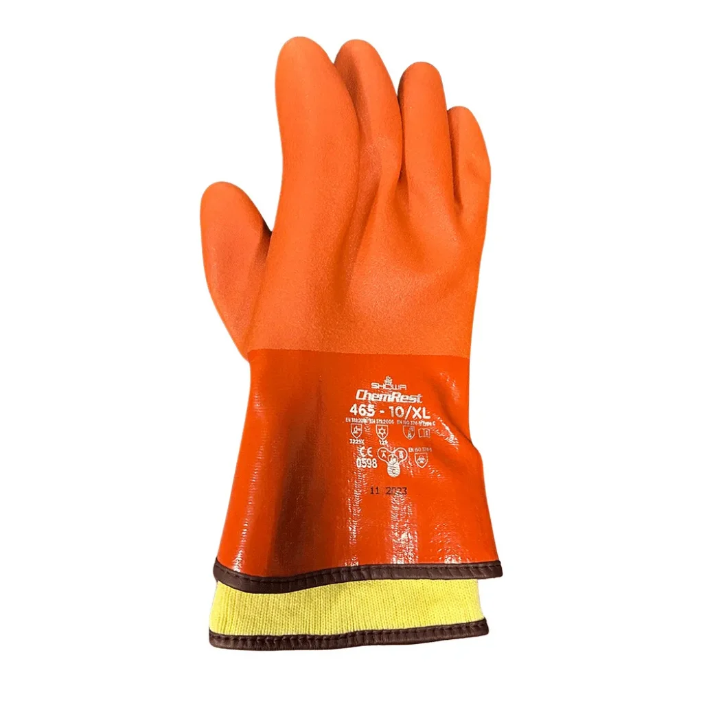 WORDEN  Gant de pluie Etanche + Sous gants  amovible /orange
