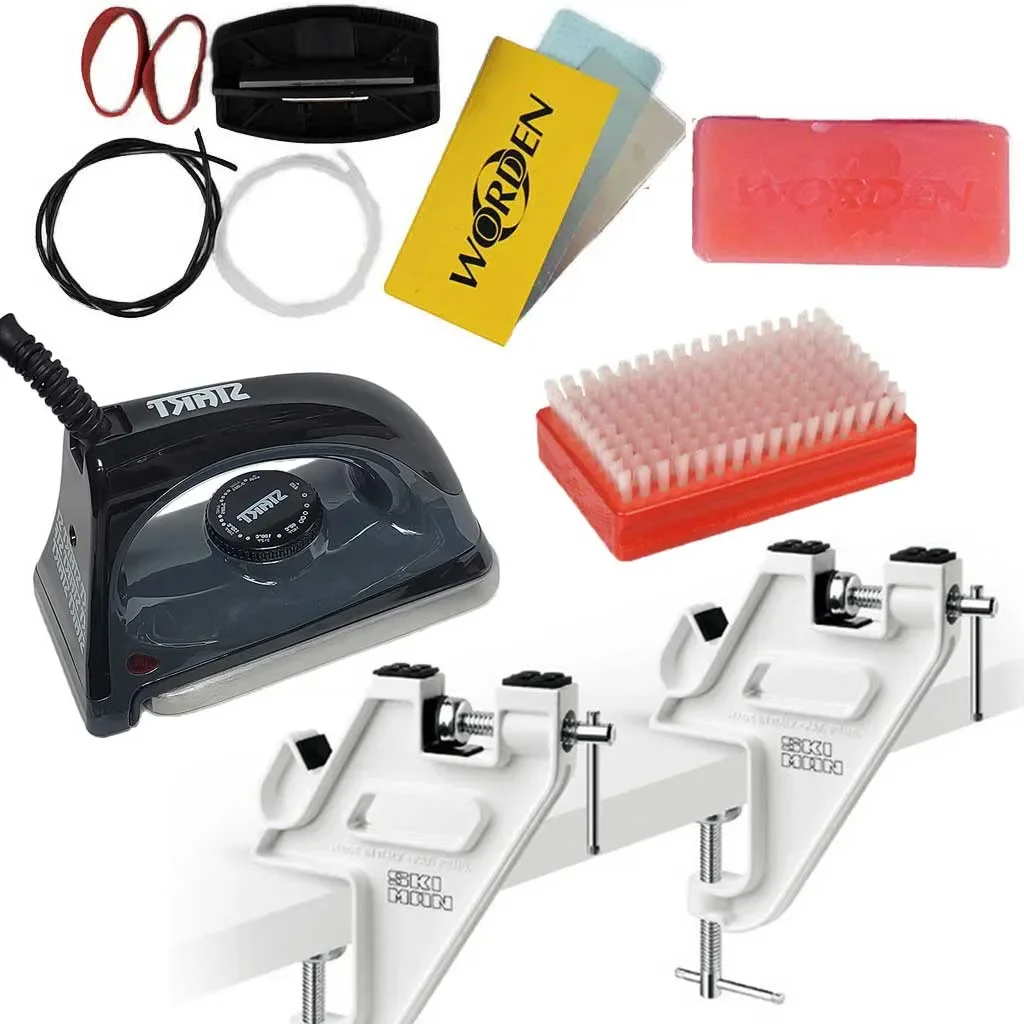 WORDEN Set d'Affûtage Fartage Complet + Etaux