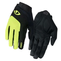 GIRO Gants Longs Bravo Gel /yellow black