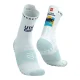 COMPRESSPORT Pro Racing Socks V4.0 Trail 360° Print /blanc ice flow