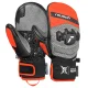 REUSCH Worldcup Warrior Gs Junior Mitten /noir argent fluo rouge