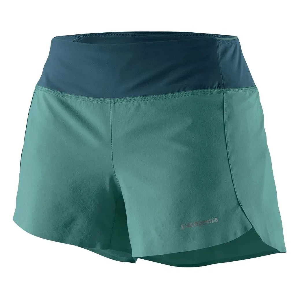 PATAGONIA Strider Pro Short 3 1/2 in w /wetland bleu