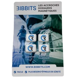BIBBITS Accroches Dossards Magnétique RC - WORDEN