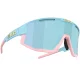 BLIZ Fusion /mat pastel bleu /smoke & iceblue mirror /cat 3