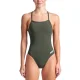 ARENA Team Swimsuit Challenger Solid Women's /darksage white