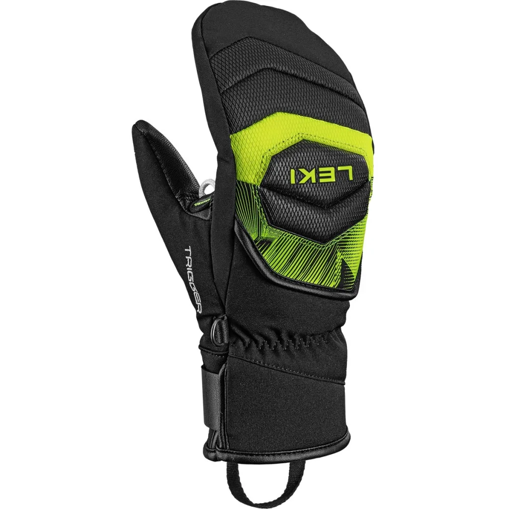 LEKI Moufles Wcr Core Tr Junior /black neonyellow