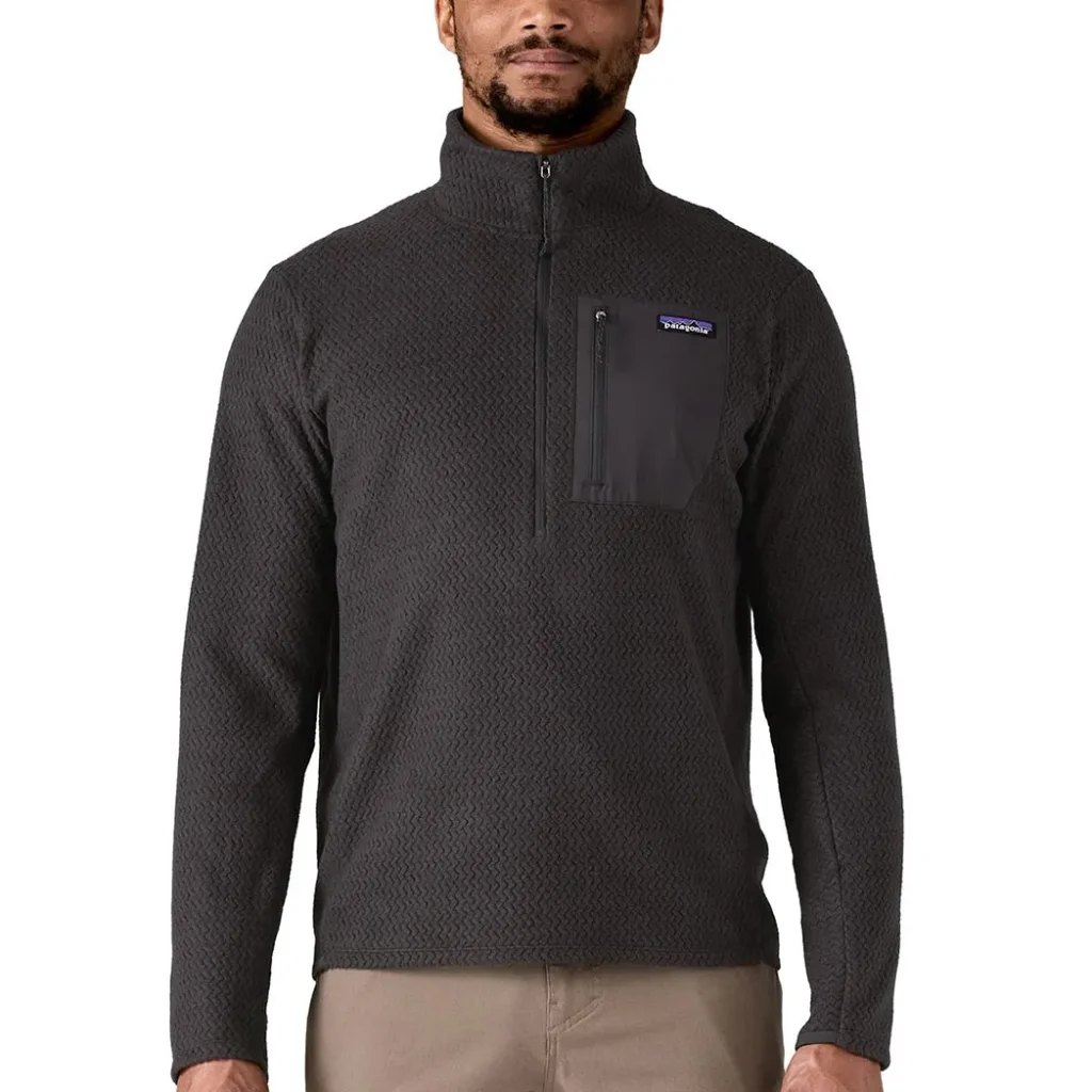 PATAGONIA R1 Air Zip Neck /black