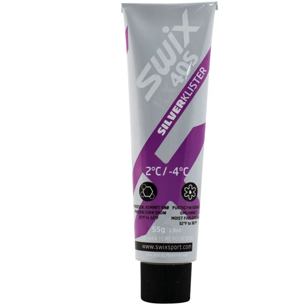 SWIX KX40S Klister 55g /violet argent (+2°c -4°c)