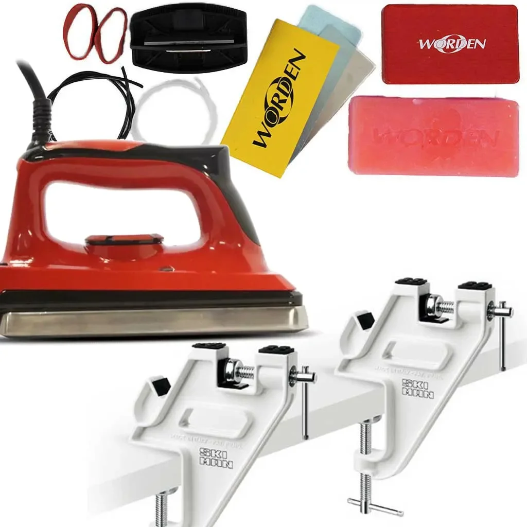 WORDEN Set d'Affûtage Fartage Complet + Etaux