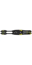 FISCHER Carbonlite Skate Jr /noir jaune + FISCHER XC Binding Race Jr Skate Ifp /noir jaune