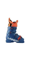 LANGE RS 120 SC /vibrant blue + BOOSTER Ski Strap Medium /neon pink