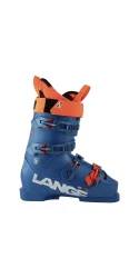LANGE RS 120 LV /vibrant blue + BOOSTER Ski Strap Medium /neon pink