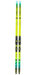 FISCHER Speedmax 90 Skate Plus 610 X-Stiff /noir jaune + FISCHER Xc Binding Race Skate IFP /noir fluo jaune