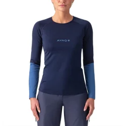 AYAQ Mefonna Layer Merinos /bleu slate