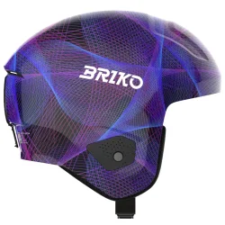 BRIKO Vulcano 2.0 Graphik /shiny black purple blue cerulean graphik white - BRIKO