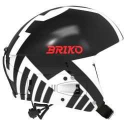 BRIKO Vulcano FIS 6.8 Jr /shiny black white monza red - BRIKO