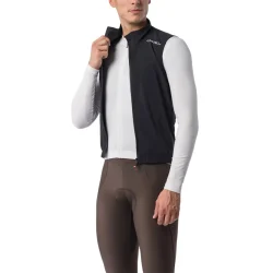 CASTELLI Gilet Espresso 2 /noir/blanc - CASTELLI